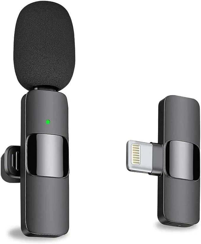iZEN Wireless Mini Lavalier Lapel iphone Mic with clip on Microphone f –  iZEN LTD Lavalier microphones