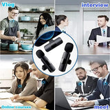 iZEN Mini Wireless Lavalier Microphone for Type-C port Phones, Plug-Play Wireless Lapel Mic with 2 Microphones for USB-C Android Phone Video Recording, Interview, Vlog, Auto Sync and Noise Reduction. Good for iPhone 15 and Android phones with usb c port