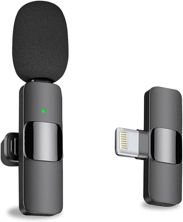 iZEN Wireless Mini Lavalier Lapel iphone Mic with clip on